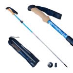 BASTÓN PLEGABLE TRAIL AZUL K003